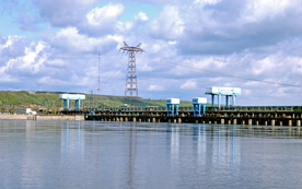 Voith liefert und montiert eine Kaplanturbine für das russische Wasserkraftwerk Saratov, das auf der Wolga liegt.